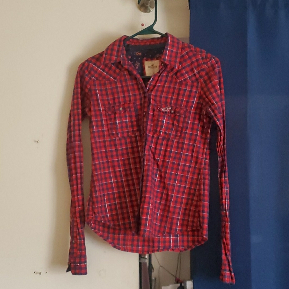 Hollister button up shirt